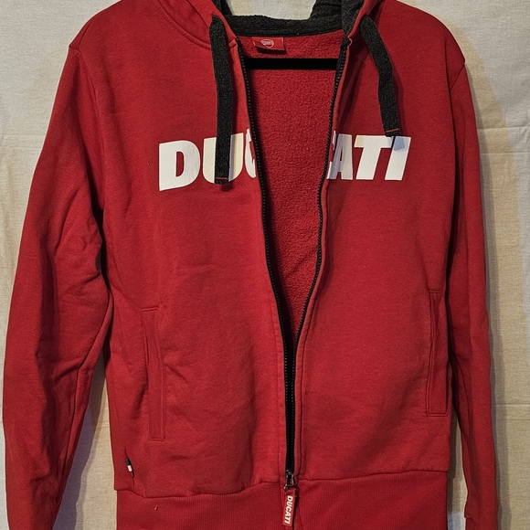 Ducati Red Women's Hoodie - Picture 2 of 3